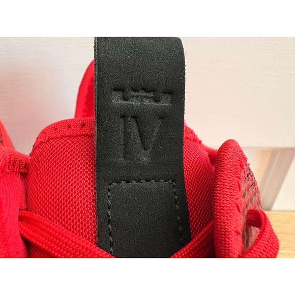 Nike Lion Lebron Witness 4 University Red Athletic Basketball Sneakers Shoes 12 - Picture 5 of 8
